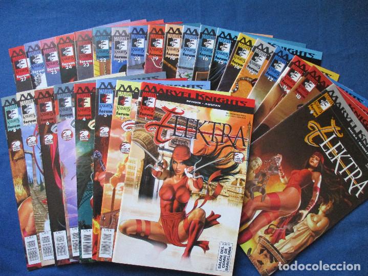 C&oacute;mics: MARVEL / ELEKTRA de BRIAN MICHAEL BENDIS &middot; COLECCI&Oacute;N COMPLETA 27 GRAPAS FORUM &middot; MARVEL KNIGHTS - Foto 1