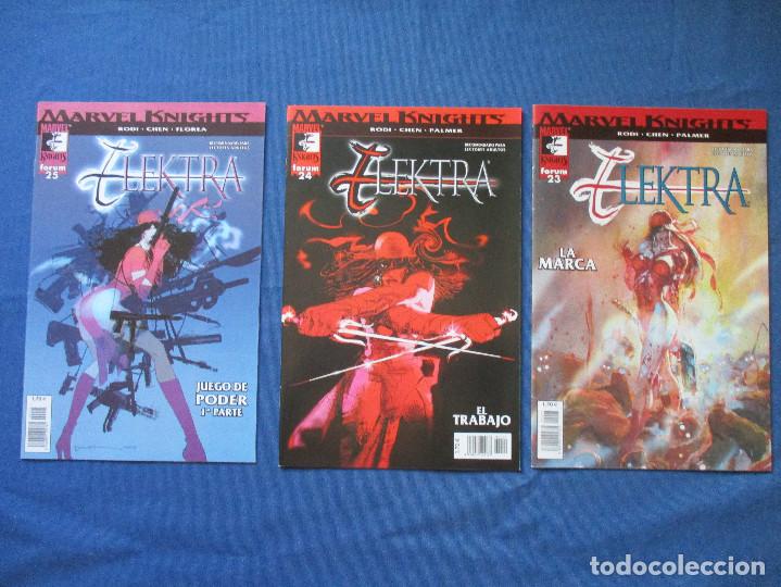 C&oacute;mics: MARVEL / ELEKTRA de BRIAN MICHAEL BENDIS &middot; COLECCI&Oacute;N COMPLETA 27 GRAPAS FORUM &middot; MARVEL KNIGHTS - Foto 10