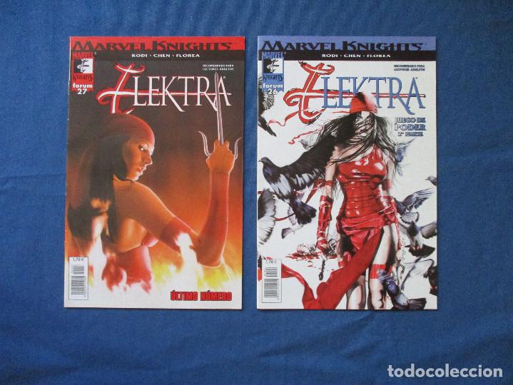 C&oacute;mics: MARVEL / ELEKTRA de BRIAN MICHAEL BENDIS &middot; COLECCI&Oacute;N COMPLETA 27 GRAPAS FORUM &middot; MARVEL KNIGHTS - Foto 11