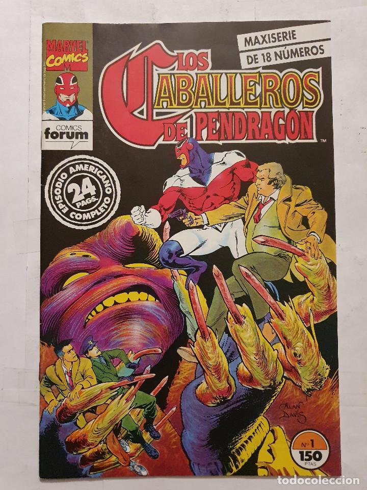 C&oacute;mics: LOS CABALLEROS DE PENDRAGON VOL. 1 # 1 (FORUM) - 1992 - Foto 1