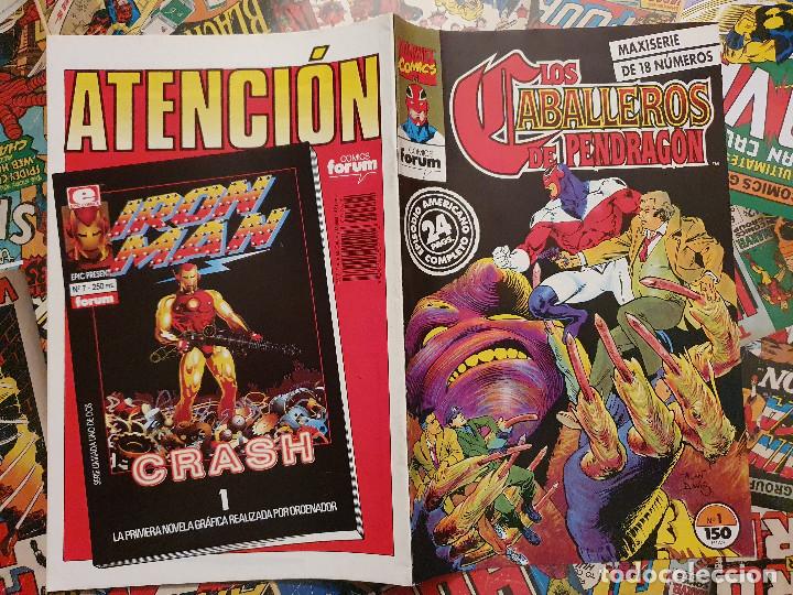 C&oacute;mics: LOS CABALLEROS DE PENDRAGON VOL. 1 # 1 (FORUM) - 1992 - Foto 3