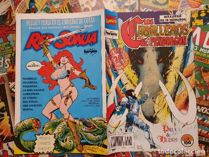 C&oacute;mics: LOS CABALLEROS DE PENDRAGON VOL. 1 # 2 (FORUM) - 1992 - Foto 2
