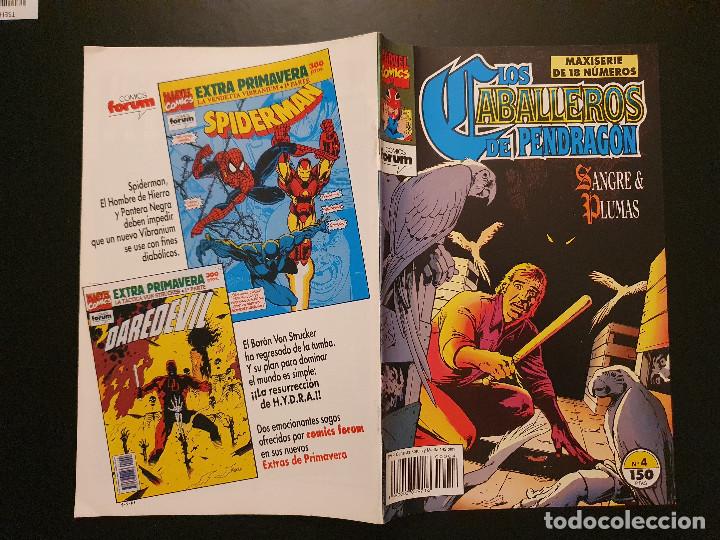 C&oacute;mics: LOS CABALLEROS DE PENDRAGON VOL. 1 # 4 (FORUM) - 1992 - Foto 3