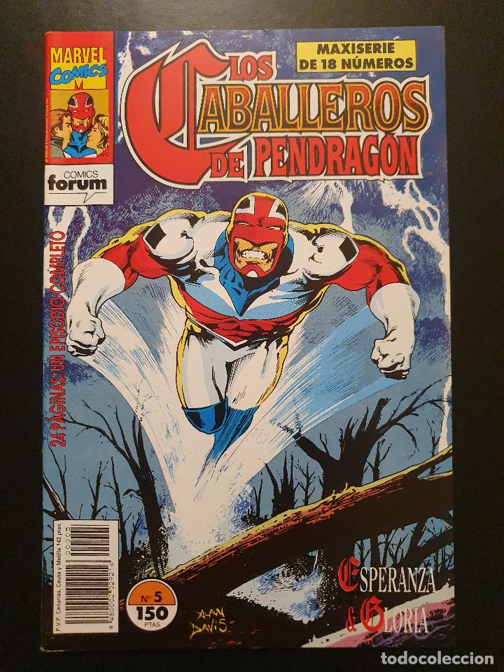 C&oacute;mics: LOS CABALLEROS DE PENDRAGON VOL. 1 # 5 (FORUM) - 1992 - Foto 1
