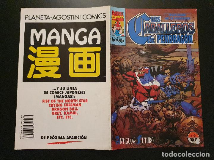 C&oacute;mics: LOS CABALLEROS DE PENDRAGON VOL. 1 # 6 (FORUM) - 1992 - Foto 3
