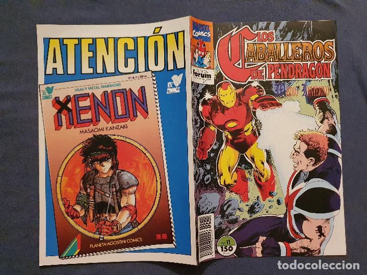 C&oacute;mics: LOS CABALLEROS DE PENDRAGON VOL. 1 # 11 (FORUM) - 1992 - Foto 3