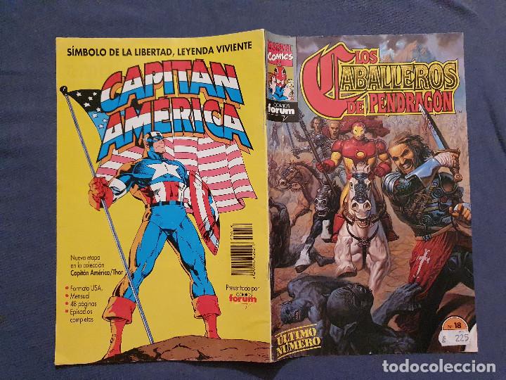 C&oacute;mics: LOS CABALLEROS DE PENDRAGON VOL. 1 # 18 (FORUM) - 1993 - Foto 3