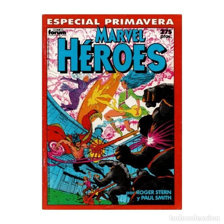 C&oacute;mics: Marvel H&eacute;roes. Roger Stern. Paul Smith. Especial Primavera - Foto 1