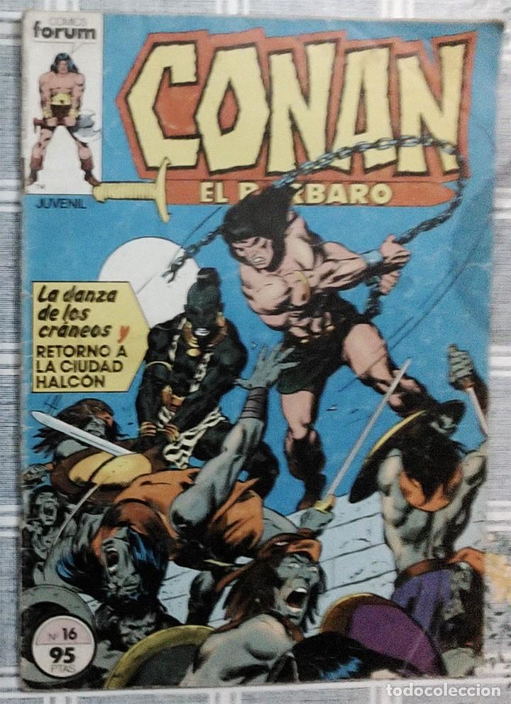 C&oacute;mics: CONAN EL BARBARO N.&ordm; 16 FORUM 1983 - Foto 1