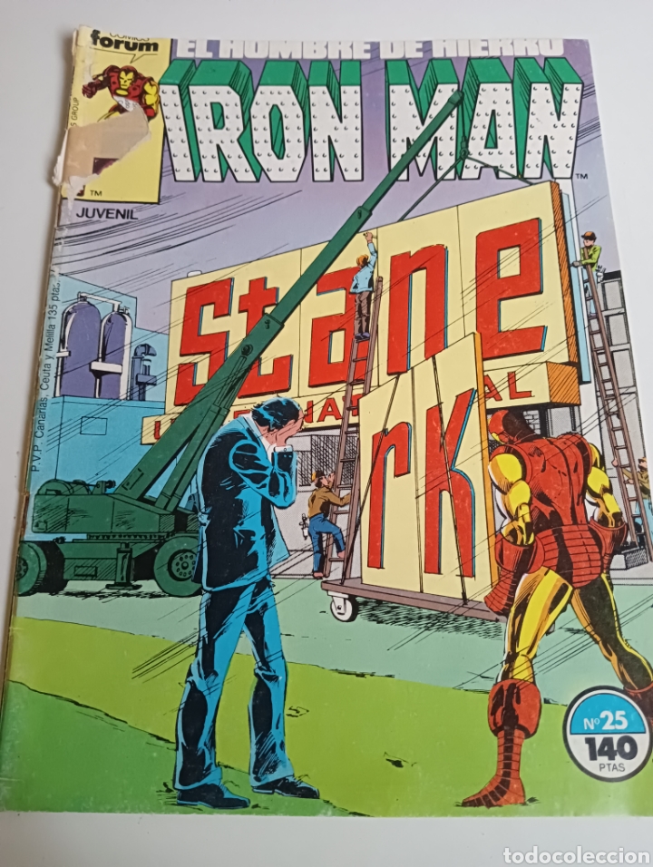 C&oacute;mics: El Hombre de Hierro IRON MAN N&deg;25 - C&oacute;mics Forum - Foto 1