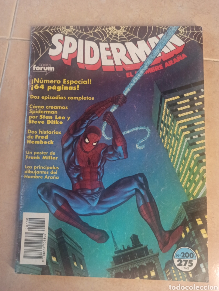 C&oacute;mics: Spiderman forum n&uacute;mero 200 con poster - Foto 1