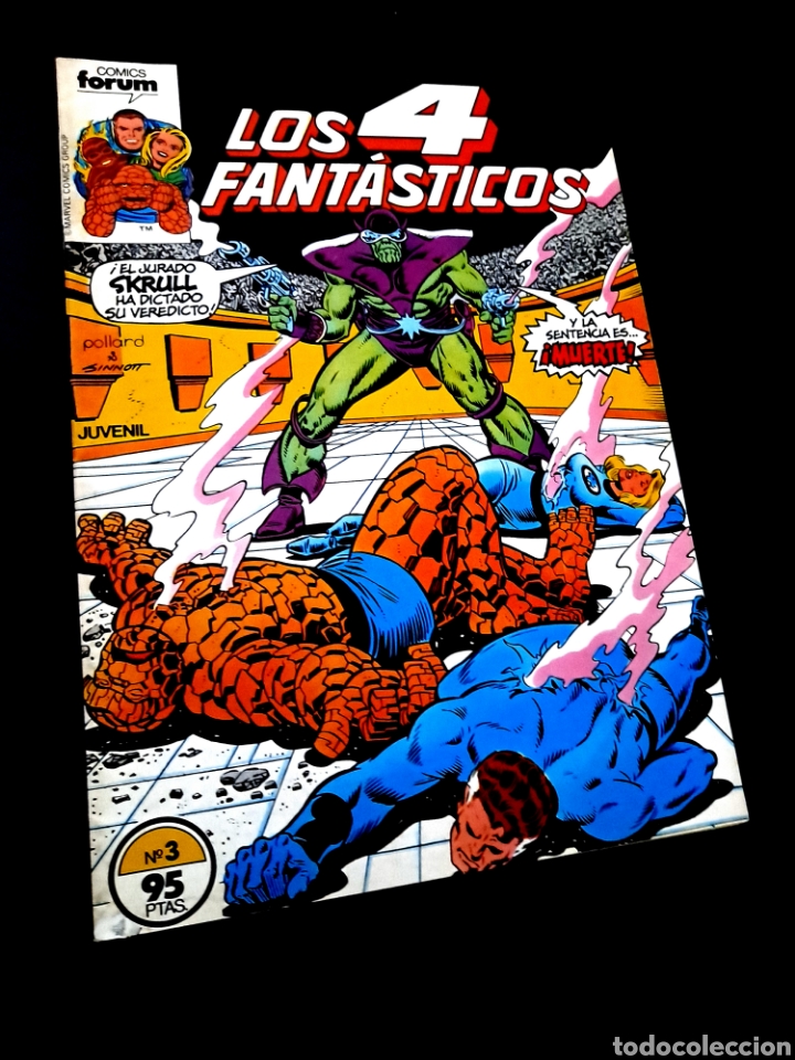 C&oacute;mics: EXCELENTE ESTADO LOS 4 FANTASTICOS 3 FORUM GRAPA - Foto 1
