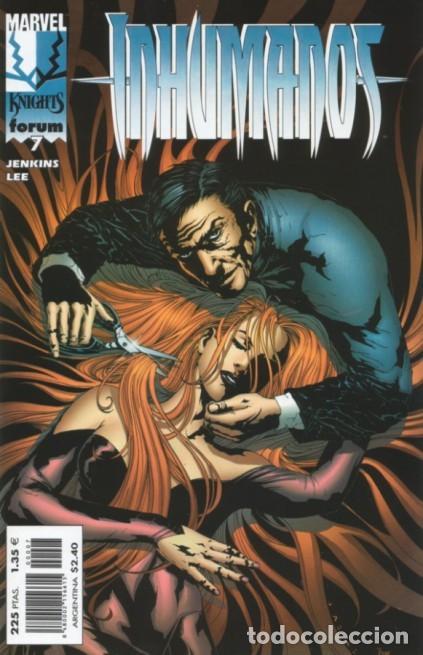C&oacute;mics: MARVEL KNIGHTS INHUMANOS N&ordm; 7 - FORUM - ESTADO EXCELENTE - Foto 1