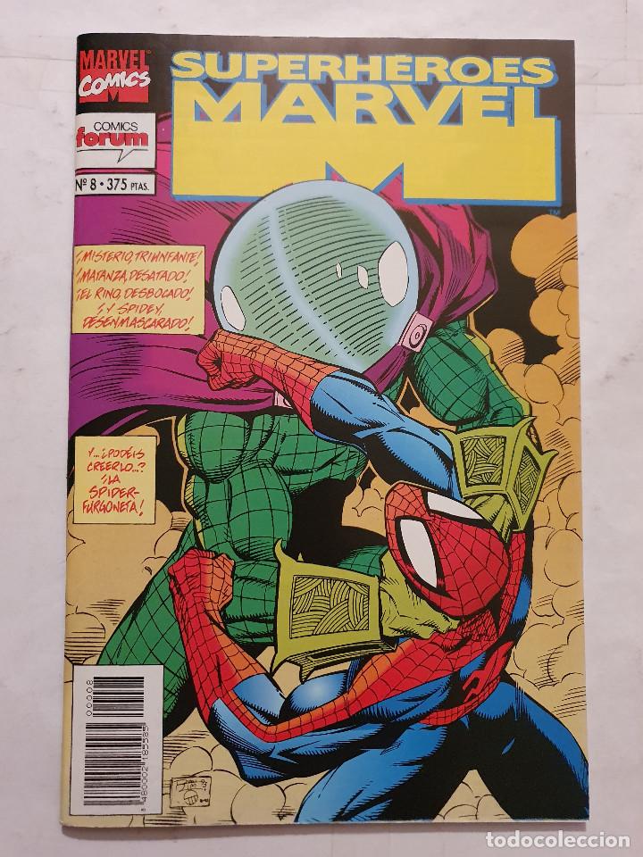 C&oacute;mics: SUPERHEROES MARVEL VOL. 1 # 8 (FORUM) - SPIDERMAN - 1994 - Foto 1