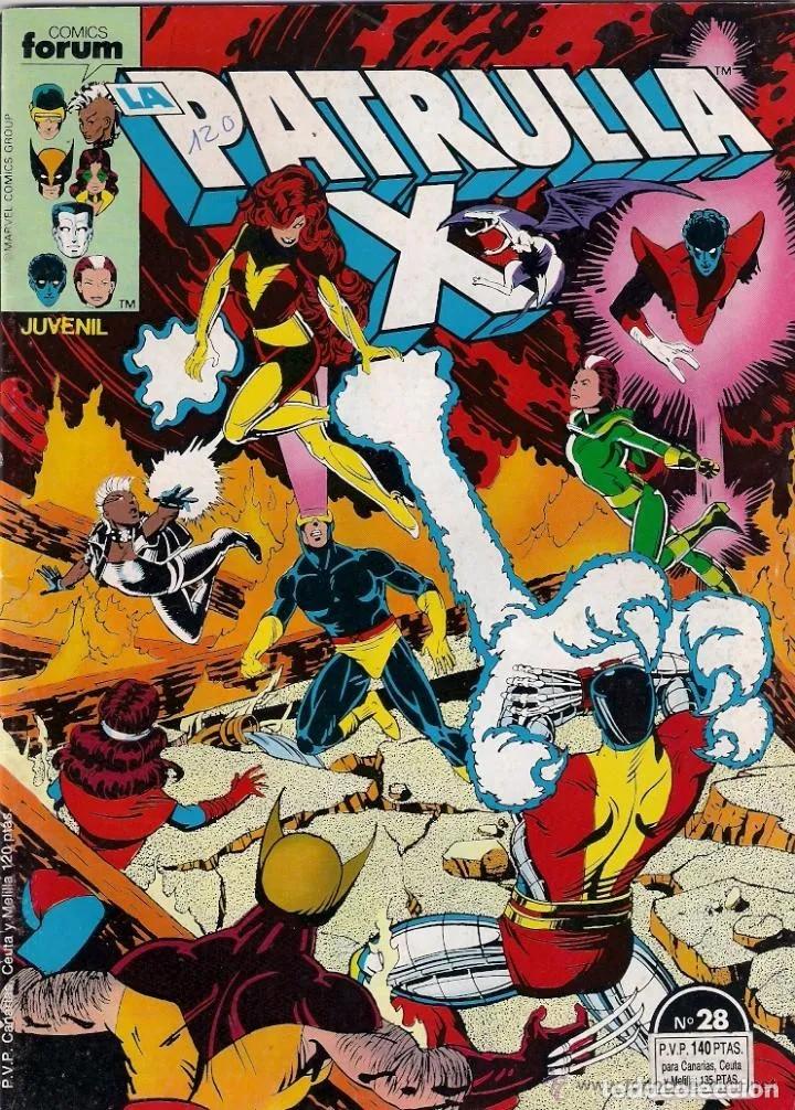 C&oacute;mics: Patrulla X. N&ordm; 28. Marvel. Forum 1994 - Foto 1
