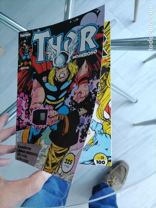 C&oacute;mics: THOR RETAPADO 31 AL 35 NUEVO SIN LEER FORUM - Foto 1