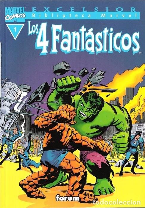 C&oacute;mics: LOS 4 FANT&Aacute;STICOS N&ordm; 1 - BIBLIOTECA MARVEL FORUM - Foto 1