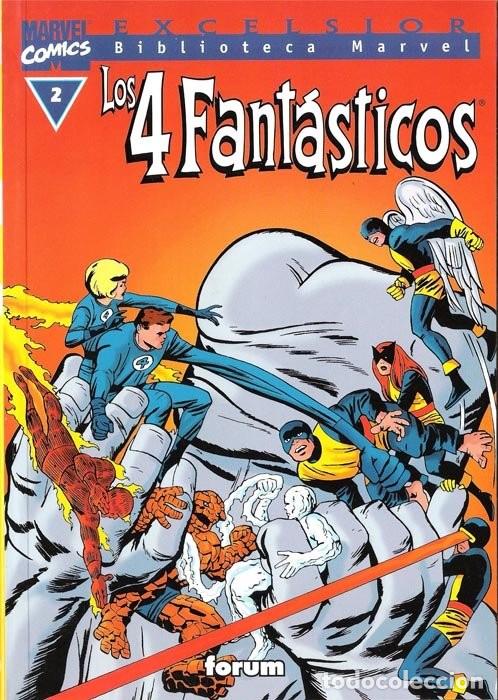 C&oacute;mics: LOS 4 FANT&Aacute;STICOS N&ordm; 2 - BIBLIOTECA MARVEL FORUM - Foto 1