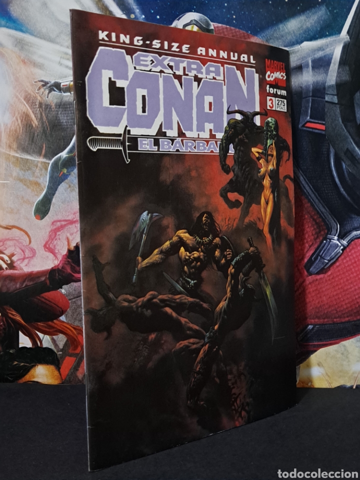C&oacute;mics: EXCELENTE ESTADO EXTRA CONAN EL BARBARO 3 FORUM GRAPA - Foto 1