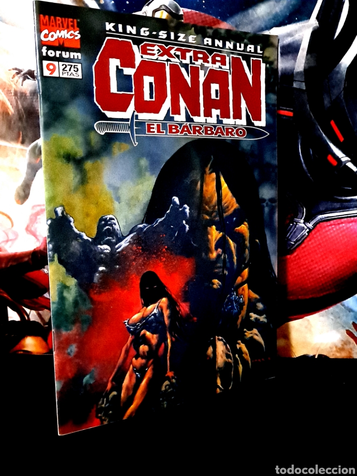 C&oacute;mics: EXCELENTE ESTADO EXTRA CONAN EL BARBARO 9 FORUM GRAPA - Foto 1