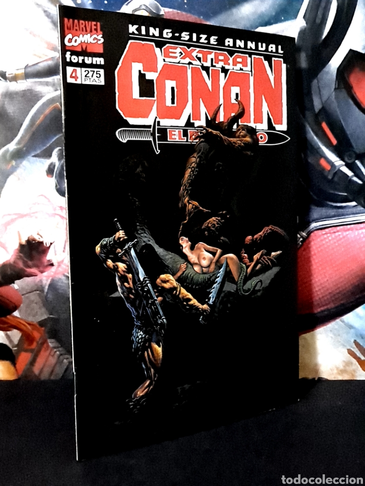 C&oacute;mics: EXCELENTE ESTADO EXTRA CONAN EL BARBARO 4 FORUM GRAPA - Foto 1