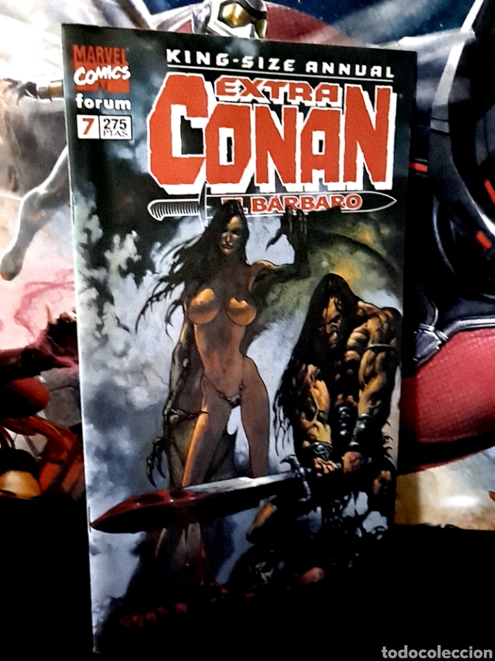 C&oacute;mics: EXCELENTE ESTADO EXTRA CONAN EL BARBARO 7 FORUM GRAPA - Foto 1