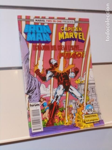C&oacute;mics: MARVEL TWO-IN-ONE PRESENTA IRON MAN & CAPITAN MARVEL VOL. 1 N&ordm; 49 - FORUM - Foto 1