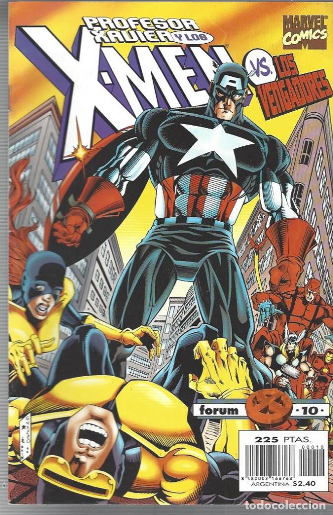 C&oacute;mics: PROFESOR XAVIER Y LOS X MEN N&ordm; 10 - BUEN ESTADO - Foto 1