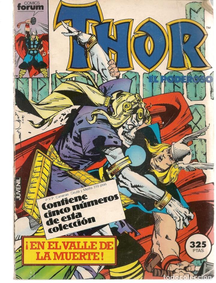 C&oacute;mics: THOR, EL PODEROSO. TOMO RETAPADO CON LOS N&Uacute;MEROS: 41, 42, 43, 44 Y 45. FORUM. (P/C52) - Foto 1