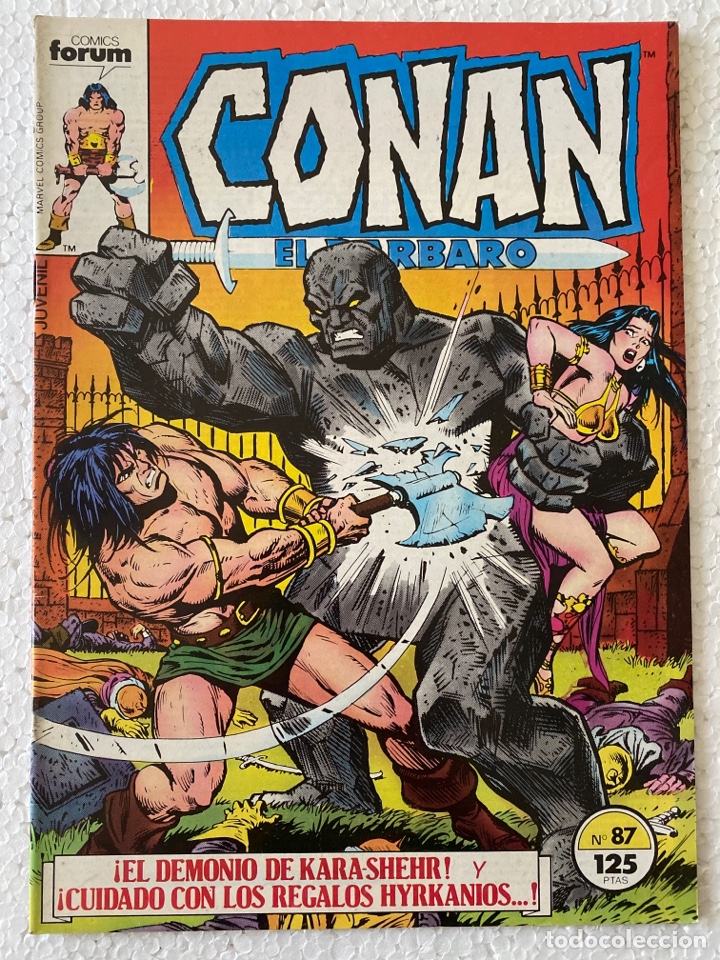 C&oacute;mics: CONAN EL B&Aacute;RBARO Vol1 #87 F&Ograve;RUM 1&ordf; edici&oacute;n &laquo;IMPECABLE&raquo; - Foto 1