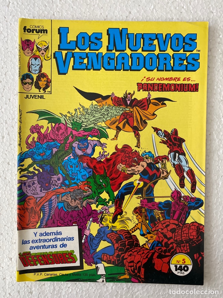 C&oacute;mics: NUEVOS VENGADORES #5 vol1 F&Oacute;RUM &laquo;IMPECABLE&raquo; - Foto 1