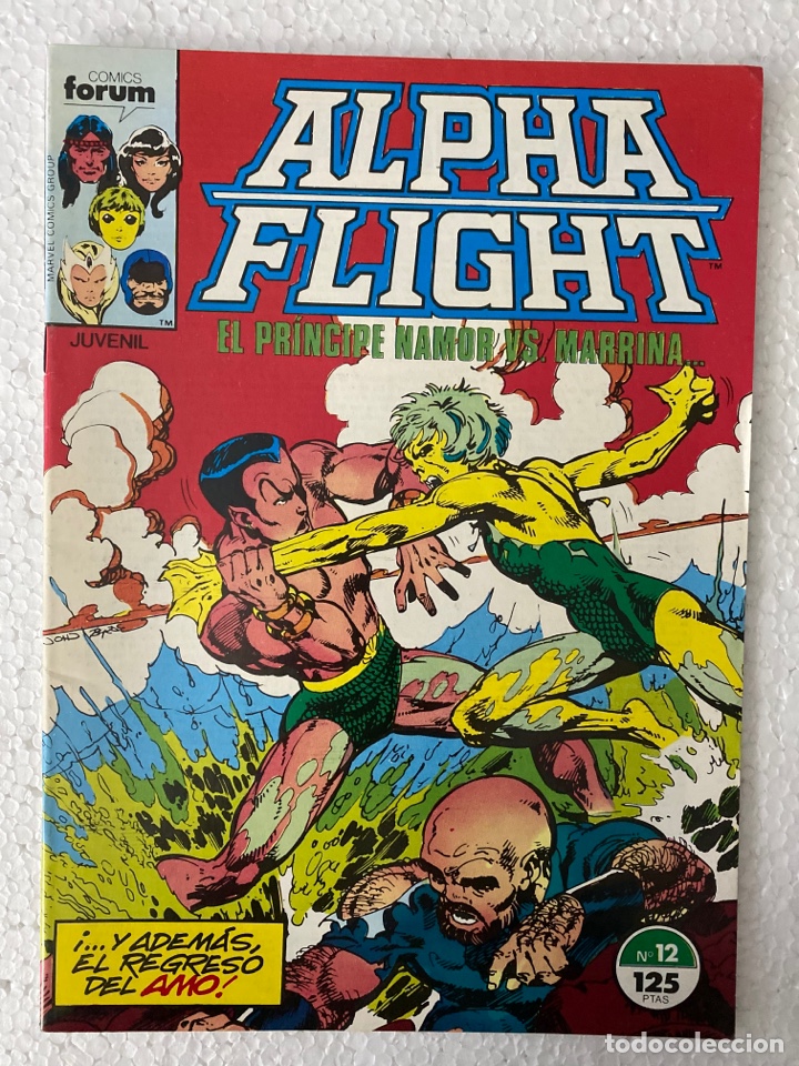 C&oacute;mics: ALPHA FLIGHT #12 vol.1 F&Oacute;RUM 1&ordf; edici&oacute;n &laquo;BUEN ESTADO&raquo; - Foto 1