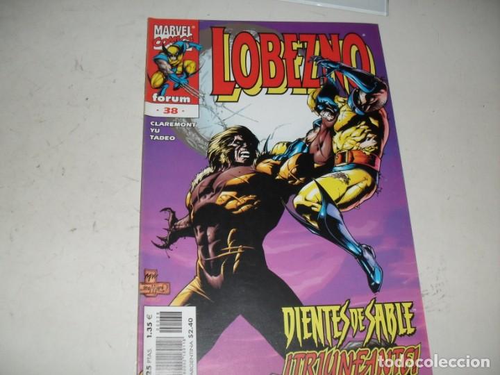 C&oacute;mics: LOBEZNO N&ordm; 38.forum comics,a&ntilde;o 1996.DE KIOSKO. - Foto 1