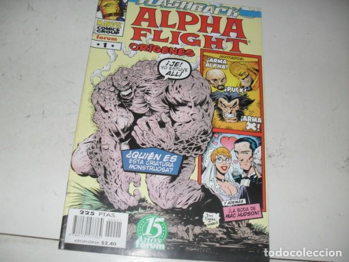 C&oacute;mics: ALPHA FLIGHT ORIGENES n&ordm; 1(especial flashback).forum comics,a&ntilde;o 1998.DE KIOSKO. - Foto 1