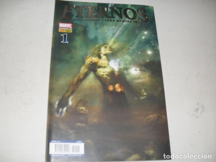 C&oacute;mics: ETERNOS N&ordm; 1,EDICION DE LUJO..panini comics,a&ntilde;o 2007.DE KIOSKO. - Foto 1