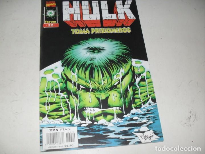 C&oacute;mics: HULK N&ordm; 22,(CON GUION DE PETER DAVID).forum comics,a&ntilde;o 1995.DE KIOSKO. - Foto 1
