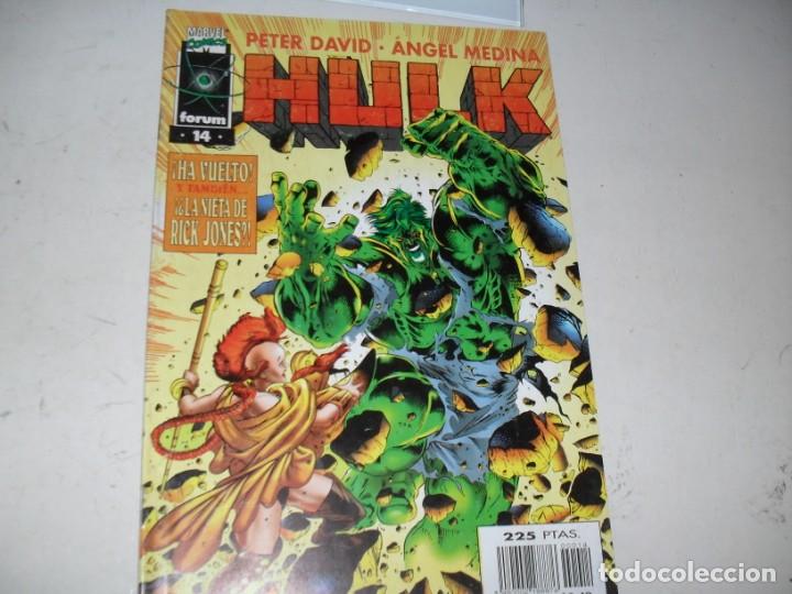 C&oacute;mics: HULK N&ordm; 14,(CON GUION DE PETER DAVID).forum comics,a&ntilde;o 1995.DE KIOSKO. - Foto 1