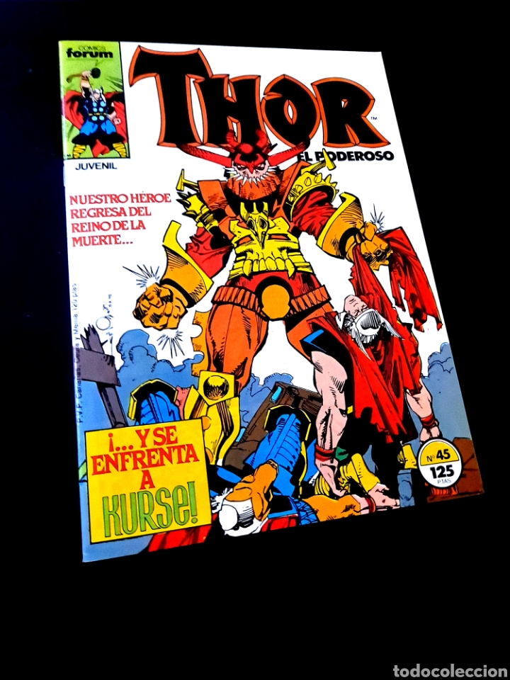 C&oacute;mics: DE KIOSCO THOR EL PODEROSO 45 FORUM COMICS GRAPA - Foto 1