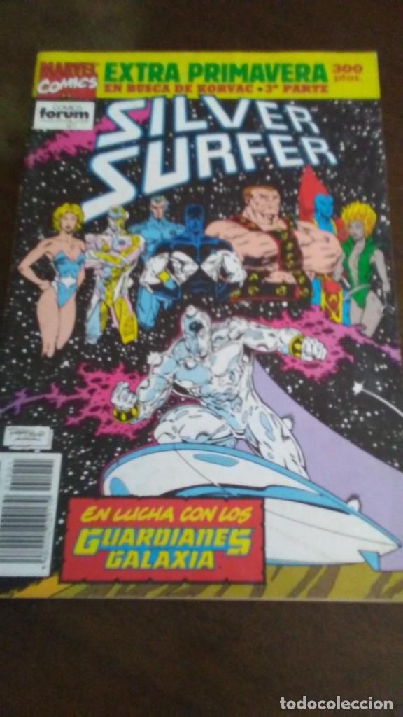 C&oacute;mics: SILVER SURFER - EXTRA PRIMAVERA 1992 - EN BUSCA DE KORVAC 3&ordf; PARTE - Foto 1