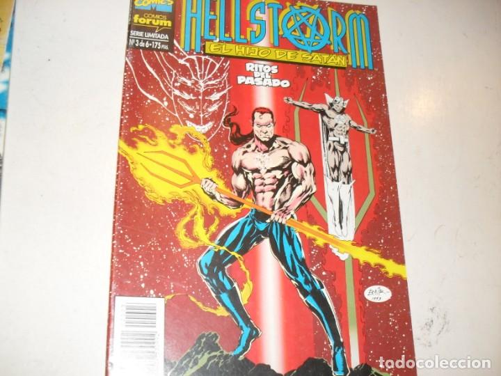 C&oacute;mics: HELLSTORM EL HIJO DE SATAN N&ordm; 3,(DE 6).forum comics,a&ntilde;o 1994.IMPECABLE. - Foto 1