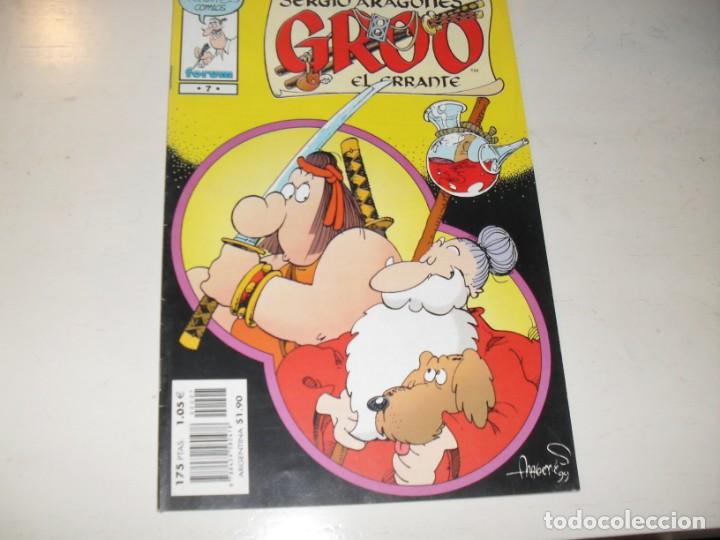 C&oacute;mics: GROO EL ERRANTE N&ordm; 7,(DE 24).forum comics,a&ntilde;o 1999.IMPECABLE. - Foto 1