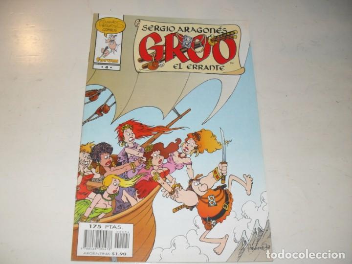 C&oacute;mics: GROO EL ERRANTE N&ordm; 4,(DE 24).forum comics,a&ntilde;o 1999.IMPECABLE. - Foto 1