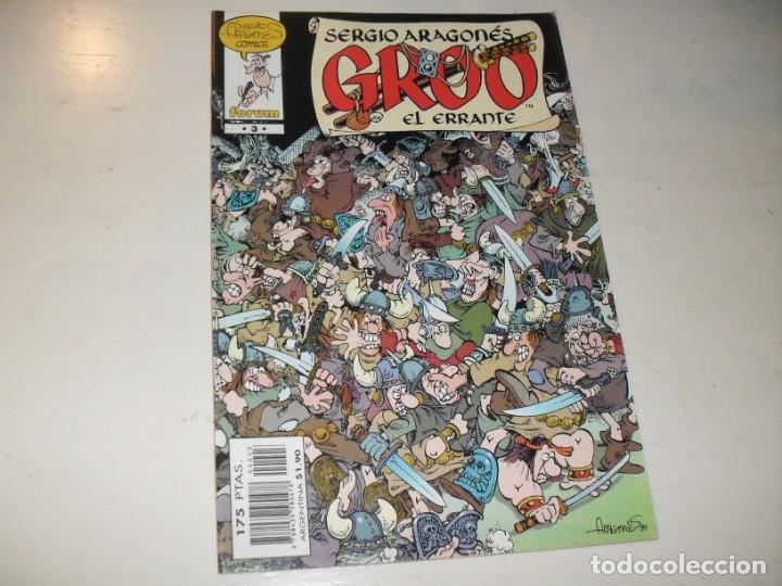 C&oacute;mics: GROO EL ERRANTE N&ordm; 3,(DE 24).forum comics,a&ntilde;o 1999.IMPECABLE. - Foto 1