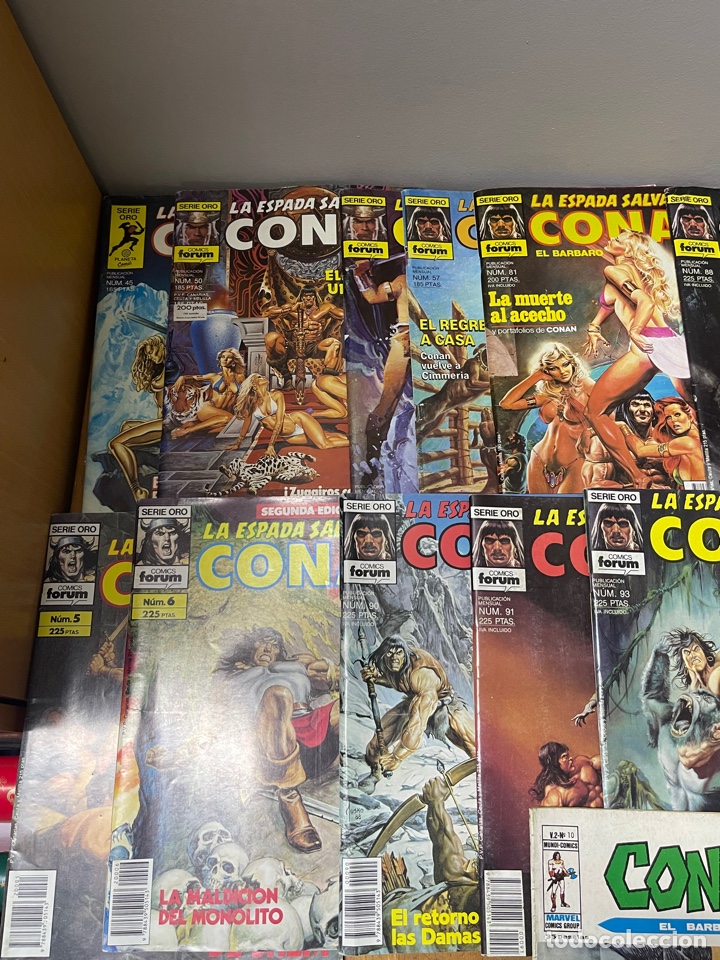 C&oacute;mics: Lote c&ograve;mic la espada salvaje de Conan y Conan el barbaro - Foto 3