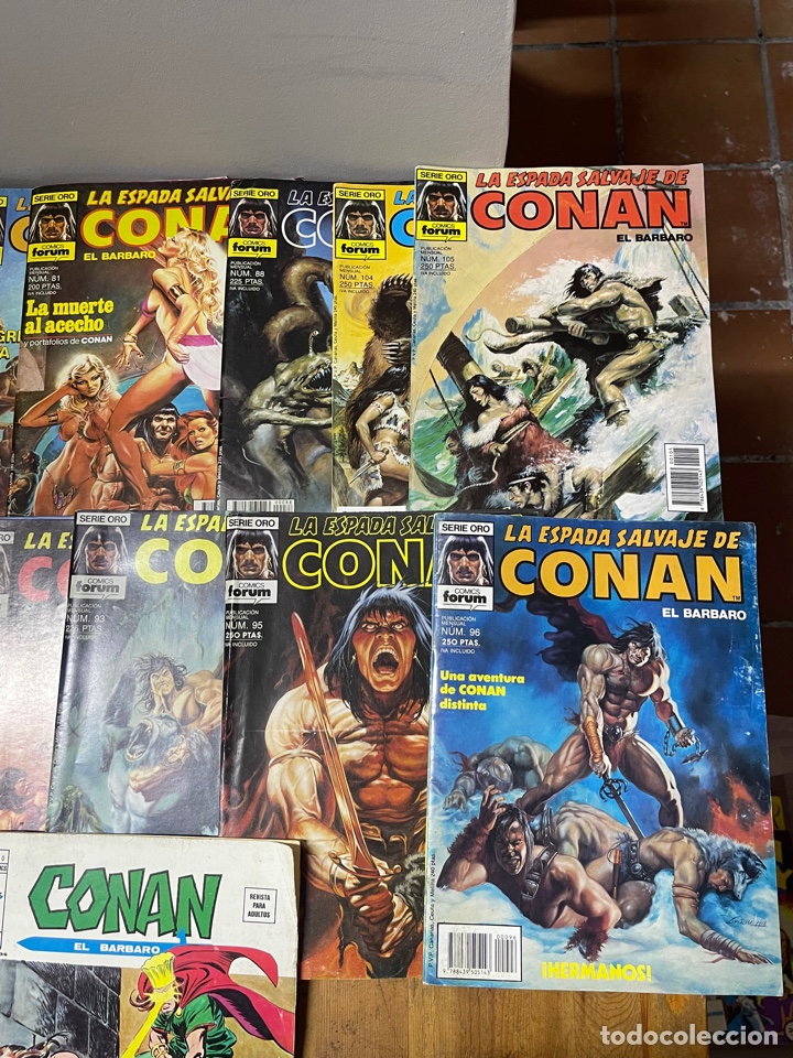 C&oacute;mics: Lote c&ograve;mic la espada salvaje de Conan y Conan el barbaro - Foto 4