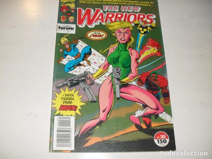 Comics: THE NEW WARRIORS N&ordm; 30.forum comics,a&ntilde;o 1991.BUEN ESTADO.