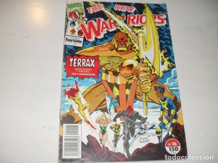 Comics: THE NEW WARRIORS N&ordm; 16.forum comics,a&ntilde;o 1991.BUEN ESTADO.