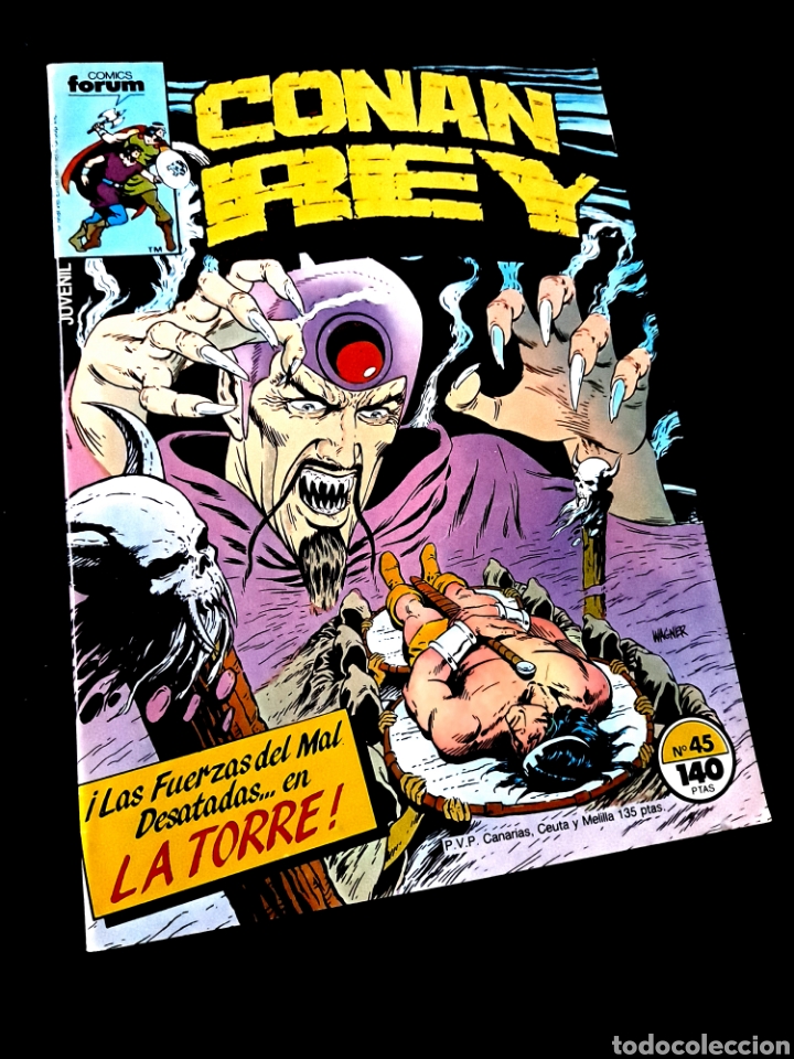 C&oacute;mics: COMIC CONAN REY 45 FORUM MARVEL GRAPA CASI EXCELENTE ESTADO - Foto 1