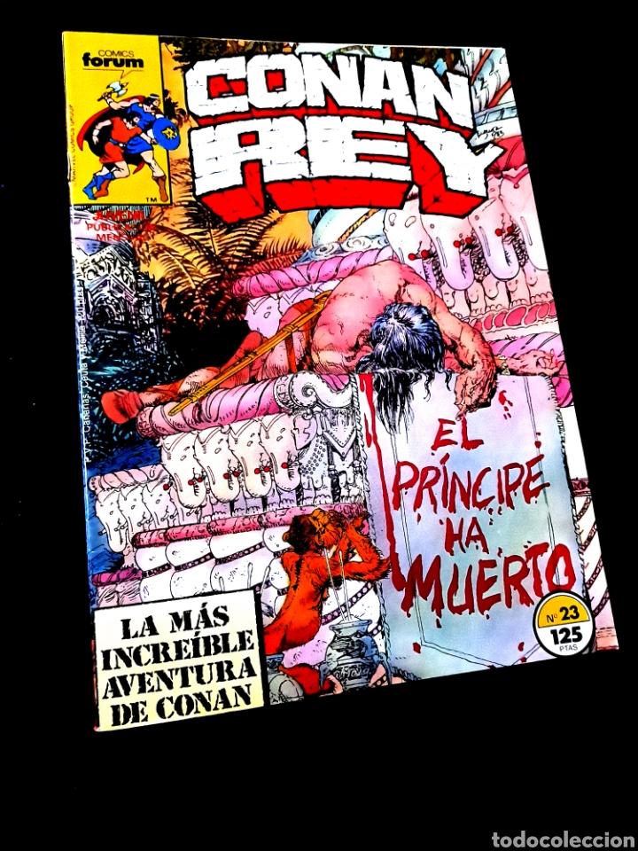 C&oacute;mics: CASI EXCELENTE ESTADO CONAN REY 23 FORUM GRAPA - Foto 1