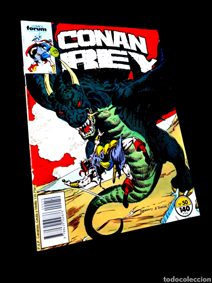 C&oacute;mics: COMIC DE KIOSCO CONAN REY 50 FORUM MARVEL GRAPA - Foto 1